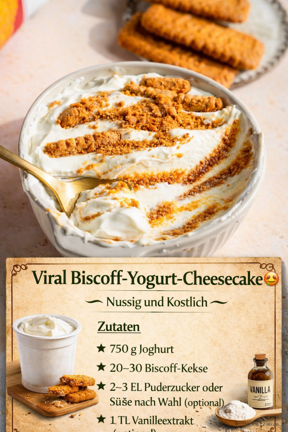 Viral Biscoff-Yogurt-Cheesecake – y899